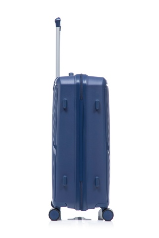 Troler de cabină Aventor AV106, 55x38x21.5 cm, polipropilenă, bagaj de mână, cifru TSA, 4 roți duble 360°, bleumarin - Img 7