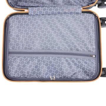Troler de Cabină Madisson, 55x35x20 cm, ABS, Fermoar Antifurt, Cifru, 35 L, SW66802, Negru - Img 5