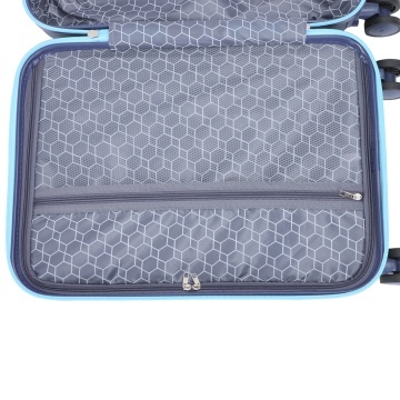 Troler de Cabină Madisson, 55x35x20 cm, ABS, Fermoar Antifurt, Cifru, 35 L, SW66802, Bleumarin - Img 6