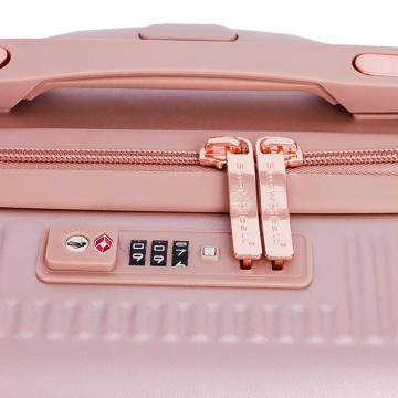 Troler de cabina Snowball SW44303, fermoar antifurt, 55 cm, policarbonat rezistent, 39L, cifru TSA, rose - Img 8