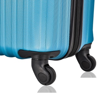 Troler de cabina XS Madisson SW44204, ABS, 4 roti detasabile, cifru, 52 cm, negru - Img 5