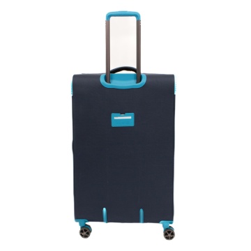Troler Extra Large Lamonza Ultralight, 80x47x30 cm, 3.85 kg, expandabil 30%, Albastru inchis / Turcoaz - Img 8