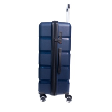 Troler mare Aventor AV102, bagaj de cala, 71.5x47.5x29 cm, polipropilena, cifru TSA, 4 roti duble 360°, bleumarin, RESIGILAT - Img 8