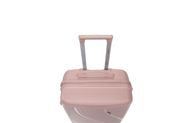Troler mare Aventor AV106, 75x50x29.5 cm, polipropilena, bagaj de cala, cifru TSA, rose - Img 14