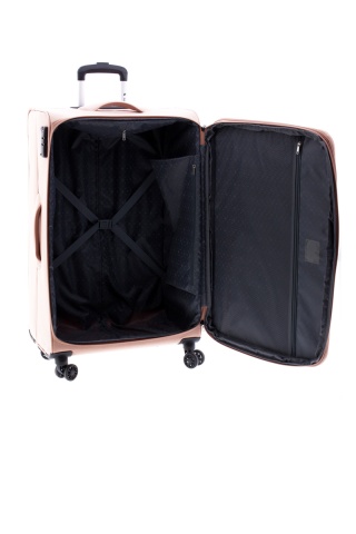 Troler Mare, Extensibil, 4 Roti Duble, Nylon, Gladiator, Arctic, MG 3712 - 78 cm, Rose - Img 2