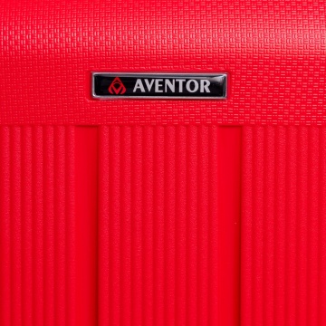 Troler mare extensibil Aventor AV101, 75.5x50x30 cm, polipropilena, bagaj de cala, fermoar antifurt, +20% capacitate, cifru TSA, rosu - Img 14