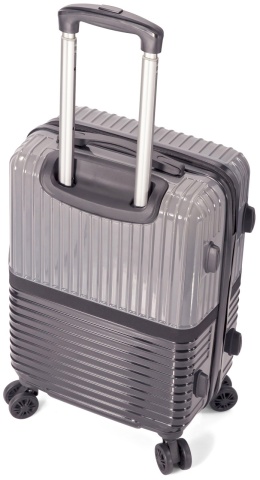Troler Mare Extensibil Benzi 77x46x33 cm, Policarbonat, Cifru, BZ 5914, Verde - Img 6