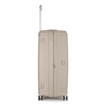 Troler Mare extensibil Stratic L Straw T, 76x51.5x30.5 cm, Bej - Img 5