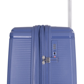 Troler Mare extensibil Stratic L Straw T, 76x51.5x30.5 cm, Bleumarin - Img 4