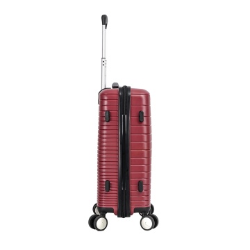 Troler Mare Madisson SW33703, Polipropilena, 4 Roti Duble, Cifru, 75 cm, Grena - Img 10