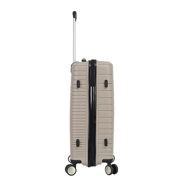 Troler Mare Madisson SW33703, Polipropilena, 4 Roti Duble, Cifru, 75 cm, Auriu - Img 5