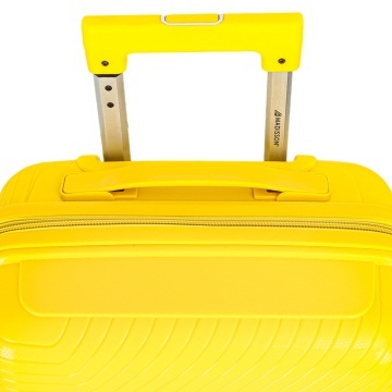Troler mare Madisson SW42103, polipropilena, cifru, 4 roti duble, 77 cm, galben - Img 10