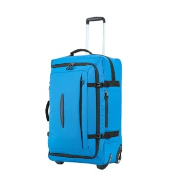 Troler mare Snowball SW42503, 72x40x30 cm, bagaj de cala, 78L, 2 roti, poliester impermeabil, albastru