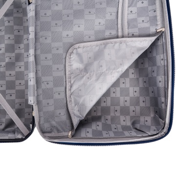 Troler mare Snowball SW43803, polipropilena, cifru TSA, 4 roti duble, 77 cm, bleumarin - Img 5
