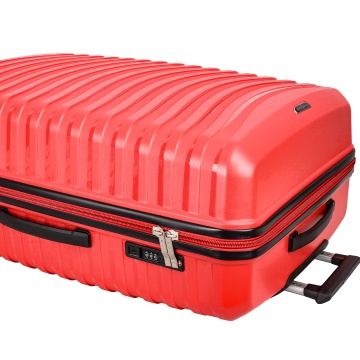 Troler mare Snowball SW43803, polipropilena, cifru TSA, 4 roti duble, 77 cm, rosu - Img 15
