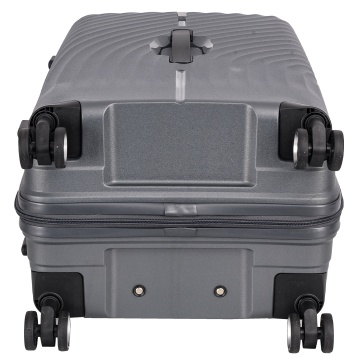 Troler mare Snowball SW47203, polipropilena, fermoar antifurt, cifru TSA, 4 roti duble, 79 cm, antracit - Img 11
