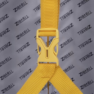 Troler mare TravelZ Swinger, polipropilena, cifru TSA, 4 roti duble, 78 cm, galben - Img 5