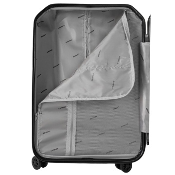 Troler mediu Aventor AV103, policarbonat, 67x43x25 cm, bagaj de cala, folie de protectie, cifru TSA, bleumarin, RESIGILAT - Img 4