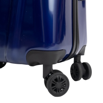 Troler mediu Aventor AV103, policarbonat, 67x43x25 cm, bagaj de cala, folie de protectie, cifru TSA, bleumarin, RESIGILAT - Img 14