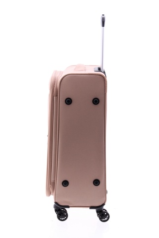 Troler Mediu, Extensibil, 4 Roti Duble, Nylon, Gladiator, Arctic, MG 3711 - 66 cm, Rose - Img 7