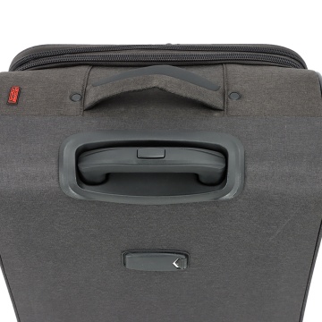 Troler Mediu Extensibil 66x41x24 cm Lee Cooper, Poliester, 4 Roti Duble, LC33503, Antracit - Img 17