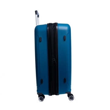 Troler mediu extensibil Aventor AV101, 65.5x43.5x26 cm, polipropilena, bagaj de cala, fermoar antifurt, +20% capacitate, cifru TSA, turcoaz - Img 11
