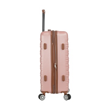 Troler mediu extensibil Madisson SW33803, ABS, cifru, 4 roti duble, 67 cm, rose - Img 10