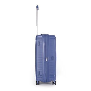 Troler Mediu extensibil Stratic M Straw T, 67x46.5x27.5 cm, Bleumarin - Img 5