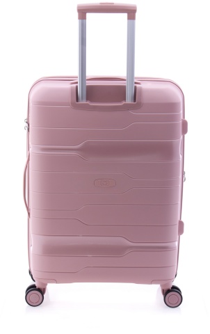 Troler mediu Gladiator Boxing MG 3811, roti cu suspenie, extensibil, polipropilena, 67 cm, rose - Img 6