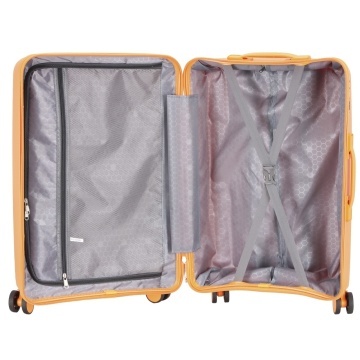 Troler Mediu Madisson, 67x44x27 cm, Polipropilenă, Fermoar Antifurt, Cifru, 70 L, SW65603, Albastru deshics - Img 2
