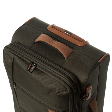 Troler Mediu Poliester Extensibil 4 Roti Duble Ella Icon Atena 1172-67 cm Verde - Img 5