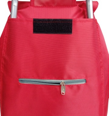 Carucior Cumparaturi Madisson SW22030, Buzunar Termoizolant, 6 Roti, Nylon, Turcoaz - Img 10
