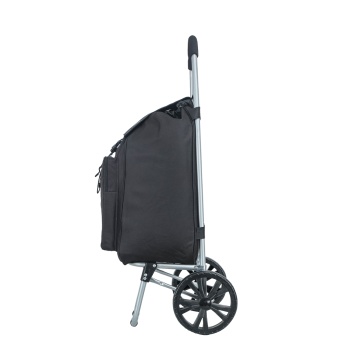 Carucior cumparaturi Madisson SW42028, 55L, 2 roti, buzunar termoizolant, negru - Img 6