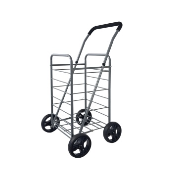 Carucior cumparaturi pliabil Madisson SW42035, 65L, 4 roti, buzunar termoizolant, kaki - Img 3
