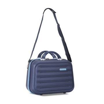 Geantă Cosmetice 33x25x16 cm, ABS, 14 L, Madisson SW66802, Bleumarin - Img 10