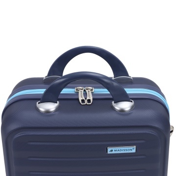 Geantă Cosmetice 33x25x16 cm, ABS, 14 L, Madisson SW66802, Bleumarin - Img 20