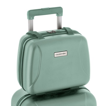 Geanta Cosmetice Policarbonat CarryOn Skyhopper 502435 Verde - Img 7