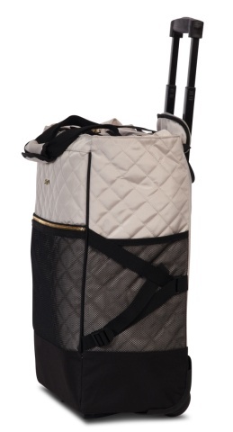 Geanta cumparaturi cu role Punta F10422 Alb - Img 3