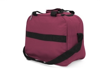 Geantă de Voiaj Impermeabilă 40x30x20 cm Wizz Air/Ryanair, Poliester, Benzi BZ 5888, Roz - Img 2