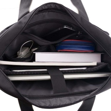 Geanta laptop/documente Wizz Air/Ryanair, Snowball, SW22111, Poliester 1680D, Negru - Img 3