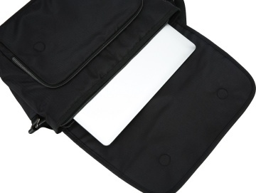 Geanta laptop Snowball SW72142, Nylon 1200D, 15.6", Negru - Img 2