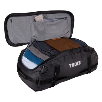 Geanta voiaj duffel, Thule, Chasm, 90L, Black - Img 5