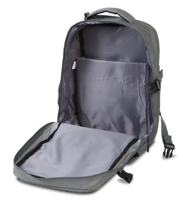 Rucsac avion 40x25x20 cm, bagaj de mână Wizz Air/Ryanair, 20 L, Bestway cabin pro small, F40328, caramiziu - Img 4