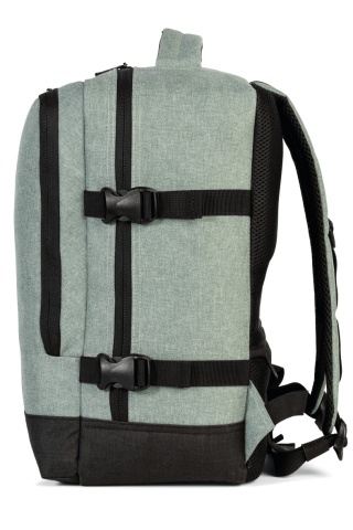 Rucsac Avion 40x30x20 cm Wizz Air/Ryanair, Poliester, 24 L, Bestway Cabin Pro, Verde - Img 4