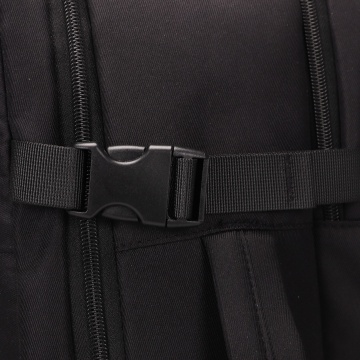 Rucsac Avion Aventor 40x30x20 cm Wizz Air/Ryanair, Poliester, 24 L, Mâner tip Geantă, AV202, Negru - Img 14