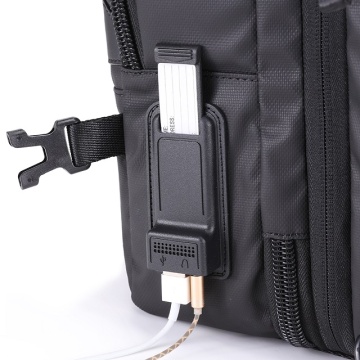 Rucsac Calatorie, Extensibil, Poliester 1680D, Laptop 17", Port USB, Snowball, SW22143, Negru - Img 8