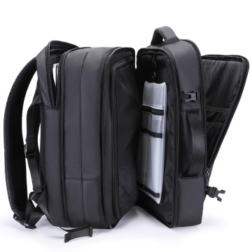Rucsac Calatorie, Extensibil, Poliester 1680D, Laptop 17", Port USB, Snowball, SW22143, Negru - Img 18