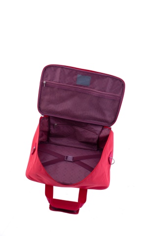 Rucsac de calatorie, tip geanta, pentru Wizz Air/Ryanair, Gladiator, Metro, MG 2128 - 40 cm Rosu - Img 10