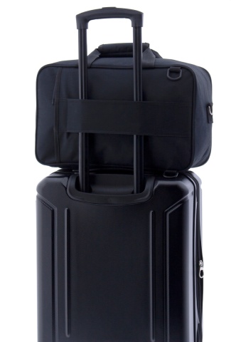 Rucsac de calatorie, tip geanta, pentru Wizz Air/Ryanair, Gladiator, Metro, MG 2128 - 40 cm Negru - Img 12