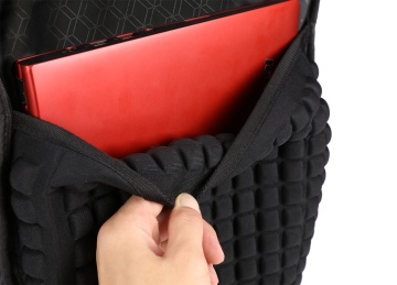 Rucsac laptop 15.6 " Snowball SW22146, 46×30×14 cm , extensibil +20%, impermeabil, port USB, poliester 1680D, negru - Img 9